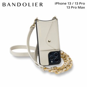 BANDOLIER バンドリヤー iPhone 13 13Pro 13 Pro Max ケース スマホケース 携帯 ショルダー アイフォン ホワイト 白 14ANN