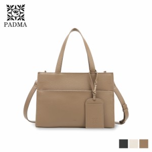 パドマ PADMA トートバッグ ショルダーバッグ レディース ファスナー 斜めがけ カードケース付き 2WAY TOTE BAG PAD-30500B