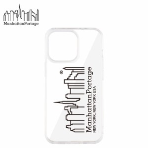 マンハッタンポーテージ Manhattan Portage iPhone 13 Pro スマホケース 携帯 iP13PRO-HYB-CLEAR-BK ネコポス可