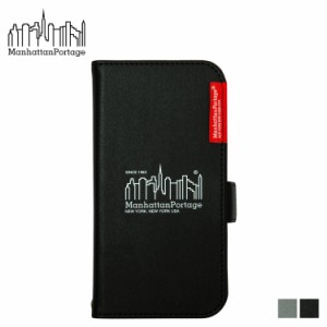 マンハッタンポーテージ Manhattan Portage iPhone 14 13 ケース スマホケース 携帯 手帳型 iP14-PU-BOOK-02 ネコポス可