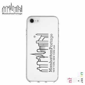 マンハッタンポーテージ Manhattan Portage iPhone SE 8 7 ケース スマホケース 携帯 iPSE3-HYB-CLEAR ネコポス可