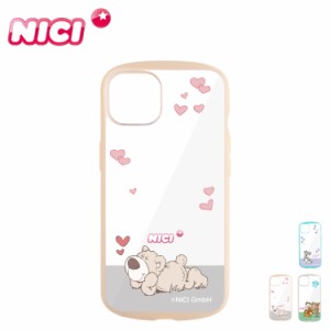 NICI ニキ iPhone 13 スマホケース 携帯 アイフォン カバー 透明 レディース EASY GRIP CLEAR CASE iP13-NC ネコポス可