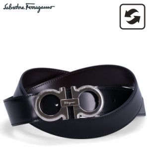 サルヴァトーレ フェラガモ Salvatore Ferragamo レザーベルト メンズ リバーシブル 本革 イタリア製 ビジネス  670141 754465