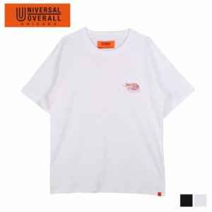 ユニバーサルオーバーオール UNIVERSAL OVERALL Tシャツ 半袖 メンズ レディース レストラン ブラック 黒 U2323232-D