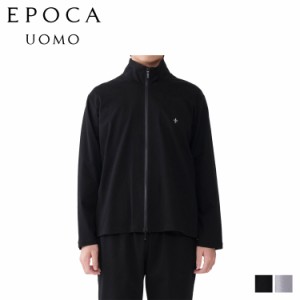 エポカ ウォモ EPOCA UOMO ジャケット ホームウェア ルームウェア アウター メンズ ZIP JACKET ブラック グレー 黒 0396-98