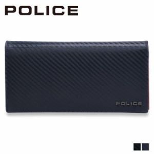 ポリス POLICE ラウンドウォレット 財布 長財布 メンズ 本革 ROUND WALLET ブラック 黒 PA-70801