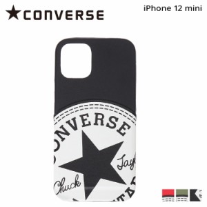 コンバース CONVERSE iPhone12 mini スマホケース メンズ レディース 携帯 アイフォン ブラック カーキ レッド ネコポス可