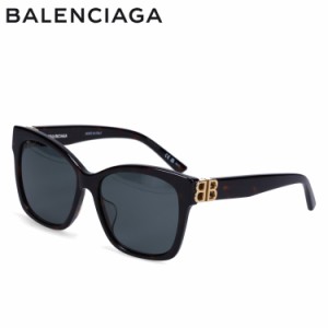 バレンシアガ BALENCIAGA サングラス メンズ レディース アジアンフィット UVカット ブラック 黒 BB0183SA-001 母の日