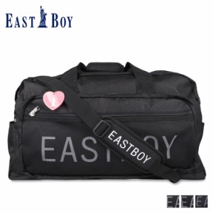 イーストボーイ EAST BOY ボストンバッグ ショルダーバッグ シュシュ レディース 大容量 撥水 BOSTON BAG ブラック ネイビー 黒 EBA53