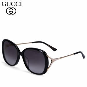 グッチ GUCCI サングラス メンズ レディース アジアンフィット UVカット 紫外線対策 ブラック 黒 GG0649SK-001 母の日