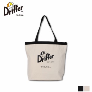 Drifter ドリフター バッグ トートバッグ メンズ レディース キャンバス CANVAS HANDLE TOTE ブラック オフホワイト 黒 DFV3605 母の日