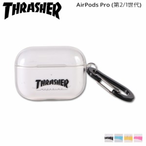スラッシャー THRASHER AirPods Proケース カバー エアーポッズ プロ ポーチ メンズ レディース Logo APPR-TS