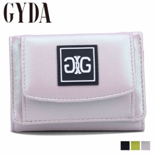 GYDA ジェイダ ミニ財布 レディース 軽い ブラック ライト グリーン マルチ 黒 GY-W132