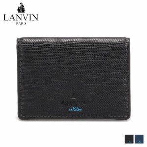 ランバンオンブルー LANVIN en Bleu パスケース カードケース ID 定期入れ メンズ レディース 本革 522607