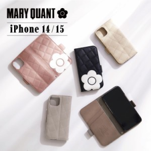 MARY QUANT マリークヮント iPhone 15 14 ケース スマホケース 携帯 レディース スタンド 母の日