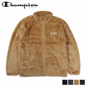 チャンピオン Champion ジャケット フリースジャケット ジップアップ アウター メンズ ボア ブラック グレー ベージュ グリーン C3-Y616