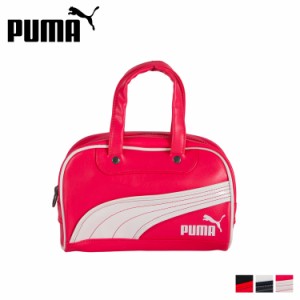 プーマ PUMA レトロ ミニ グリップ ボストンバッグ ミニ レディース 2.5L RETRO MINI GRIP BAG ブラック ホワイト ピンク 黒 白 79129