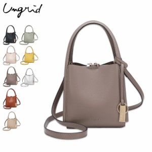 アングリッド Ungrid ショルダーバッグ ミニ ハンドバッグ レディース 斜め掛け プレートキーリング付き MINI SHOULDER BAG 52910B