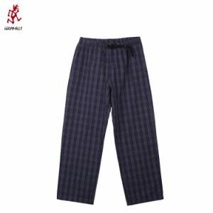 GRAMICCI グラミチ パンツ プレイドジャム メンズ チェック O.G. YARN DYE DOBBY PLAID JAM PANT ブルー G4SM-P050