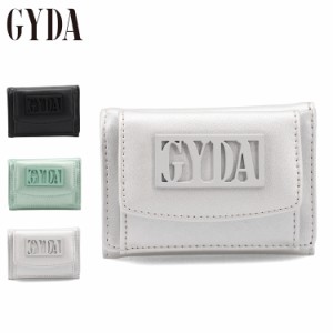 GYDA ジェイダ 財布 三つ折り ミニ レディース マイクロ コンパクト ブラック グリーン シルバー 黒 GY-W202