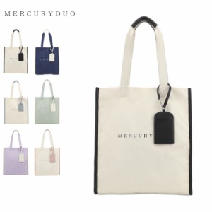 マーキュリーデュオ MERCURYDUO トートバッグ キャンバス レディース CANVAS TOTEBAG MER-90740B