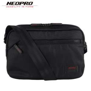 NEOPRO ネオプロ ショルダーバッグ ビジネスバッグ メンズ 斜めがけ RED ブラック 黒 2-112