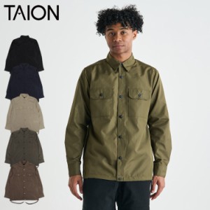 TAION タイオン シャツ ミリタリー ノンダウン ロング スリーブシャツ メンズ 長袖 N/D MILITARY LONG SLEEVE SHIRTS TAION-109SHNDML-1