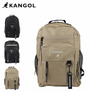 カンゴール KANGOL リュック バッグ バックパック メンズ レディース 20L 大容量 RUCKSACK ブラック 黒 KGSA-BG0145