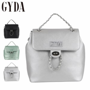 GYDA ジェイダ リュック バッグ バックパック レディース MINI RUCKSACK FRAME METAL ブラック グリーン グレー 黒 GY-B205