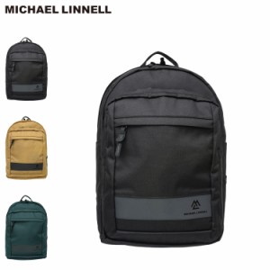 マイケルリンネル MICHAEL LINNELL リュック バッグ バックパック メンズ レディース 30L ブラック ベージュ ブルー MLYL-02