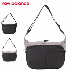 ニューバランス new balance ショルダーバッグ メンズ レディース 斜めがけ SHOULDER BAG ブラック グレー 黒 LAB45705