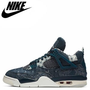 ナイキ NIKE エアジョーダン4 レトロ スニーカー メンズ AIR JORDAN 4 RETRO SE SASHIKO ネイビー