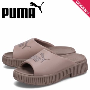 訳あり BOX破損 PUMA プーマ スライドサンダル ディナーラ スライド ウィメンズ レディース 厚底 ブラウン 388960-02 返品不可