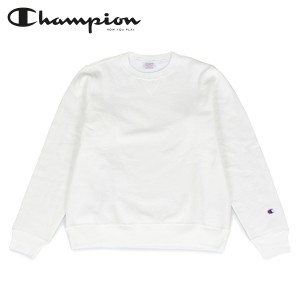 訳あり チャンピオン Champion トレーナー スウェット プルオーバー メンズ ホワイト 白 C5-P001 返品不可