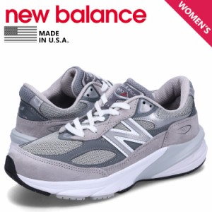 訳あり ニューバランス new balance 990 スニーカー レディース Dワイズ MADE IN USA グレー W990GL6 返品不可