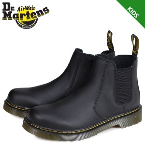 ドクターマーチン Dr.Martens バンザイ サイドゴア チェルシーブーツ キッズ CORE KIDS BANZAI ブラック 黒 R16708001