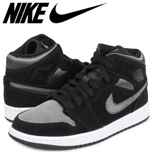 ナイキ NIKE エアジョーダン1 スニーカー メンズ AIR JORDAN 1 MID SE ブラック 黒 852542-012の通販はau