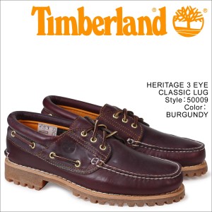 ティンバーランド Timberland デッキシューズ メンズ HERITAGE 3 EYE CLASSIC LUG 50009