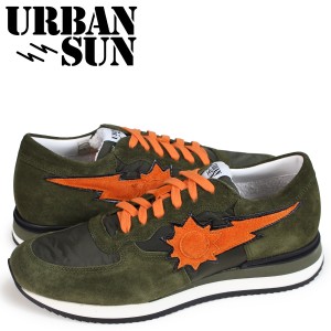 アーバンサン URBAN SUN アレイン スニーカー メンズ ALAIN オリーブ