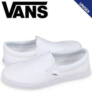 VANS ヴァンズ スリッポン スニーカー メンズ レディース バンズ CLASSIC SLIP-ON VN000EYEW00 ホワイト