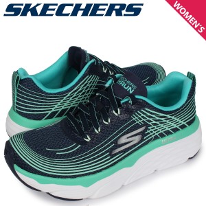 スケッチャーズ SKECHERS マックス クッション スニーカー レディース MAX CUSHION ネイビー 17693