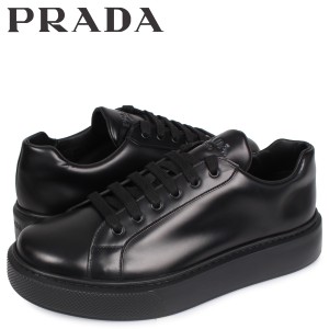 プラダ PRADA スニーカー メンズ NEW SNEAKER FONDO CASSETTA ブラック 黒 4E3489