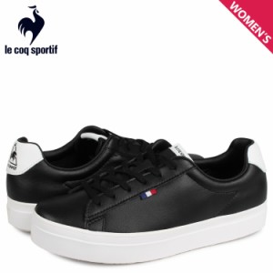 ルコック スポルティフ le coq sportif テルナ スニーカー レディース 厚底 TERUNA PF LX ブラック QL3RJC02BK