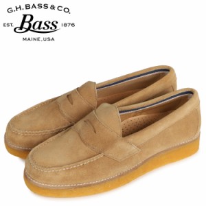 【新品未使用】 G.H.BASS ジーエイチバス メンズ LARSON LUG WEEJUNS LOAFER ローファー 革靴 BAZ1W007 【US9.5（約27.5cm）】