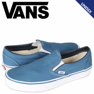 VANS ヴァンズ スリッポン クラシック メンズ レディース バンズ CLASSIC SLIP-ON ネイビー VN000EYENVY