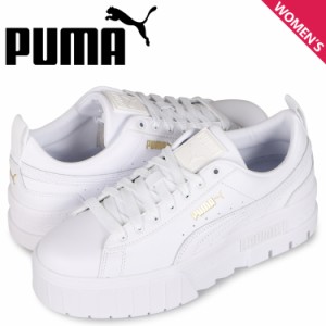 PUMA プーマ スニーカー レディース 厚底 メイズ クラシック WMNS MAYZE CLASSIC ホワイト 白 384209-01