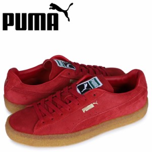 PUMA プーマ スウェード クレープ スニーカー メンズ スエード SUEDE CREPE レッド 380707-05