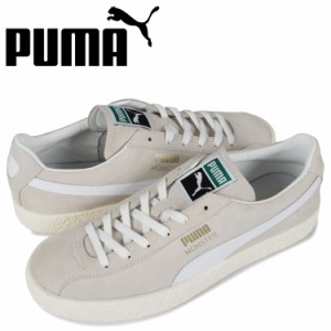 プーマ PUMA ミュンスター クラシック スニーカー メンズ MUENSTER CLASSIC オフ ホワイト 383406-01