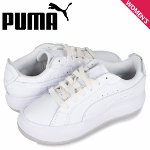 PUMA プーマ スウェード マユ レア ウィメンズ スニーカー レディース スエード ホワイト 白 384316-01