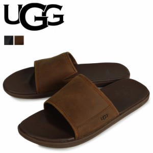 UGG アグ サンダル スライドサンダル シーサイド メンズ SEASIDE SLIDE ブラック ブラウン 黒 1117656